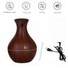 LED Ultrasonic Aroma Humidifier Essential Oil Diffuser Aromatherapy Air Purifier Home Small Incense Burner Holder Candle Yoga Fragrance Indoor Vase Sh