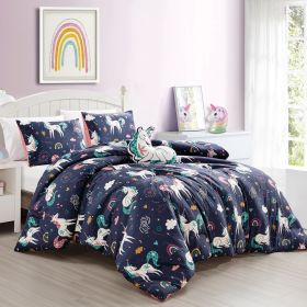 Unicorn Magic 4PC COMFORTER SET (size: Full/Queen)