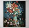 Meadow Serenity: Still Life with Meadow Flowers Poster